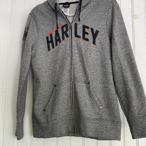 NWOT -Harley Davidson women’s full zip sweatshirt